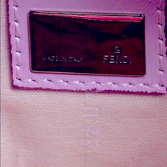 Fendi Limited Edition Vintage 1997 Pink Zucchino Sequins Mini Forever Bag - Picture 9 of 15